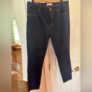 LOFT Women's Dark Blue “Skinny Curvy” Jeans Size 10 NWOT